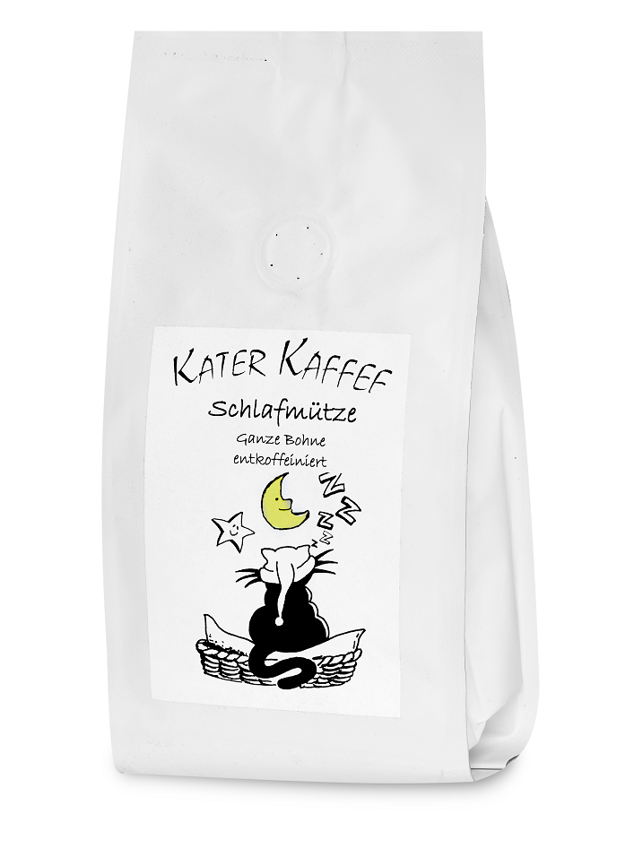Kater Kaffee Schlafmütze Entkoffeiniert