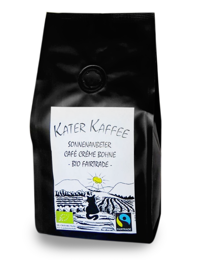 Kater Kaffee Sonnenanbeter BIO Fairtrade