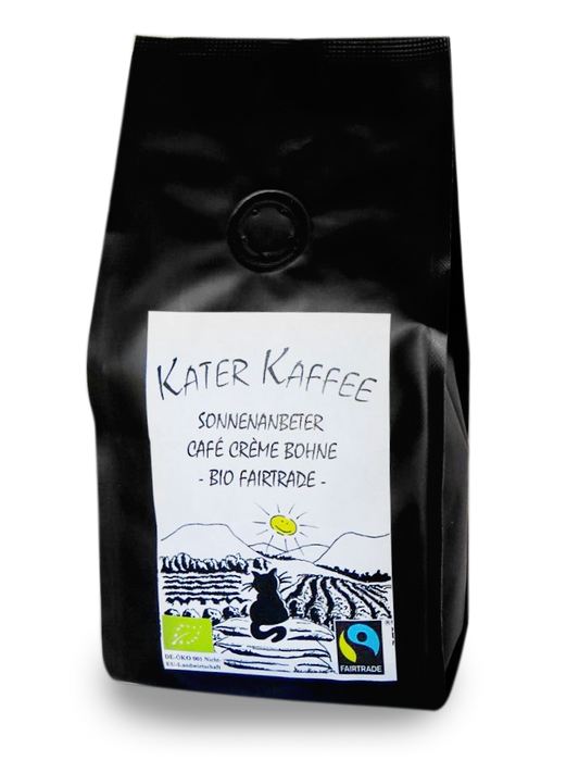 Kater Kaffee Sonnenanbeter BIO Fairtrade