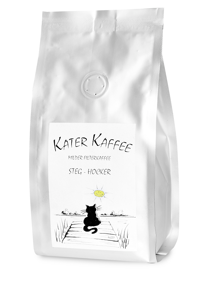 Kater Kaffee Steg-Hocker