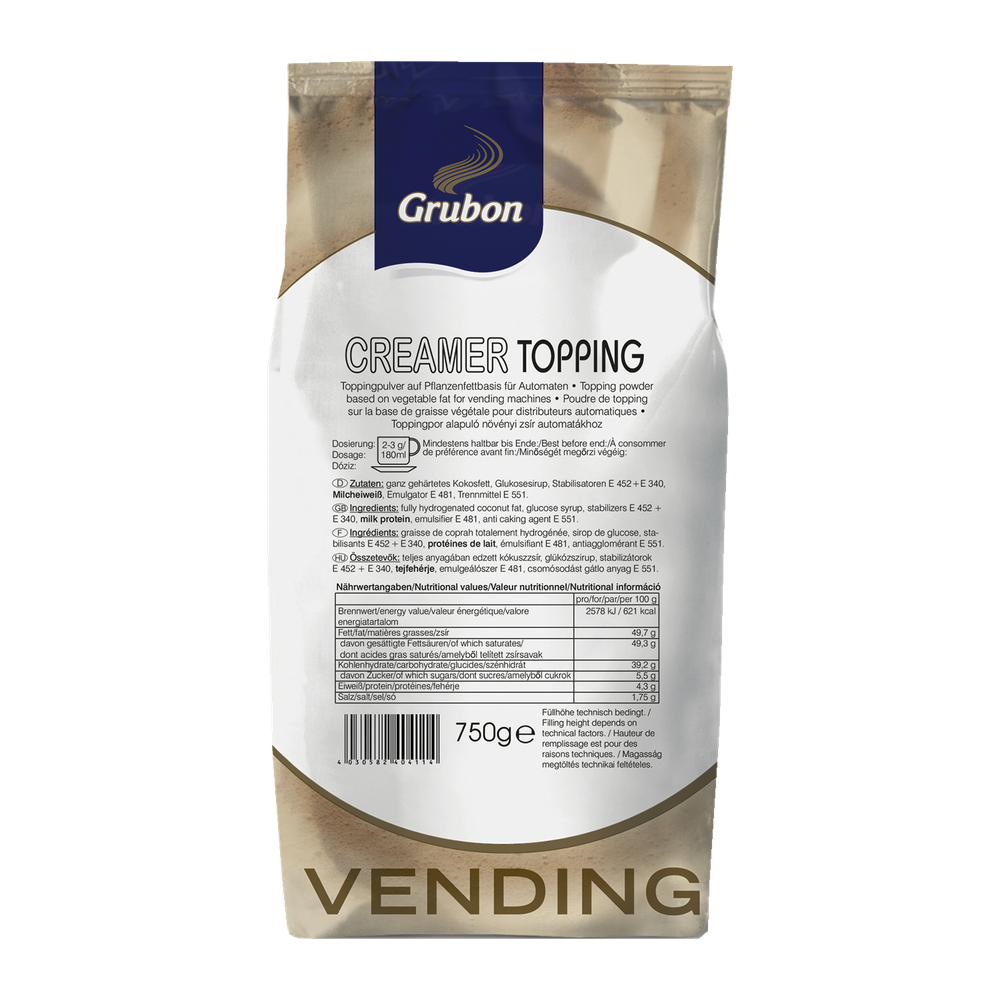 Creamer Topping - laktosearm -