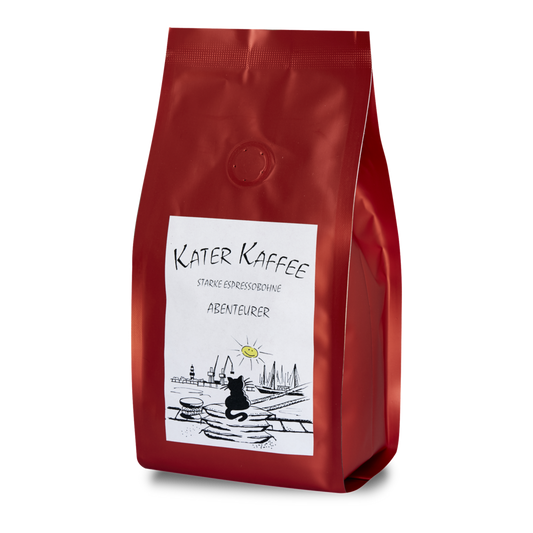 Kater Kaffee Espresso Abenteurer