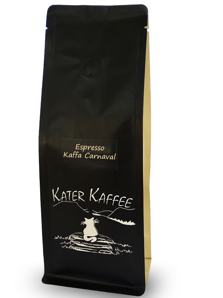 Kater Kaffee Espresso Kaffa Carnaval