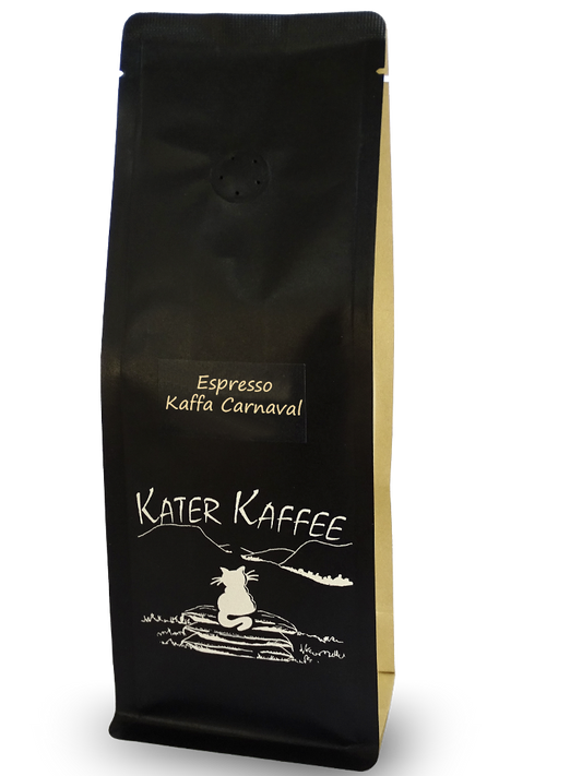 Kater Kaffee Espresso Kaffa Carnaval
