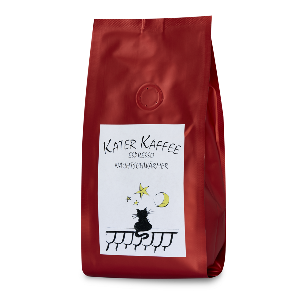 Kater Kaffee Espresso Nachtschwärmer