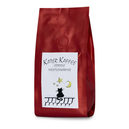 Kater Kaffee Espresso Nachtschwärmer