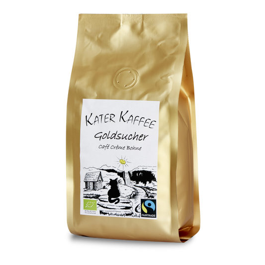 Kater Kaffee Goldsucher BIO Fairtrade
