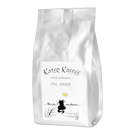 Kater Kaffee Steg-Hocker