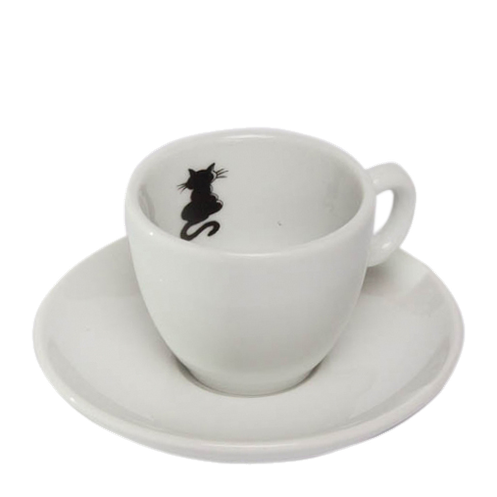 Espresso Tasse "Kater" - 6 Stück im Set