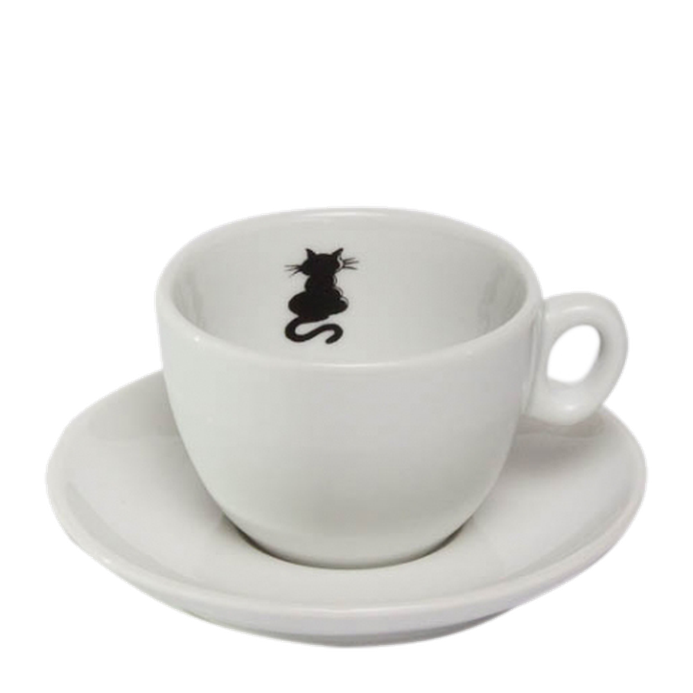 Cappuccino Tasse "Kater" - 6 Stück im Set