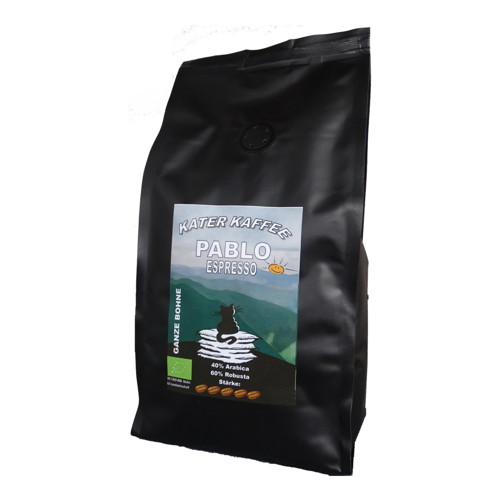 Kater Kaffee PABLO Espresso BIO