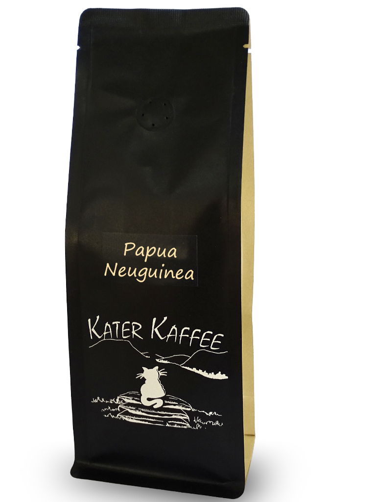 Kater Kaffee Weltenbummler Papua Neu Guinea