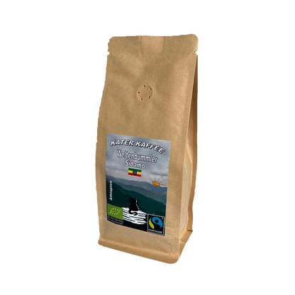 Kater Kaffee Weltenbummler Äthiopien Sidamo BIO Fairtrade