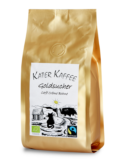 Kater Kaffee Goldsucher BIO Fairtrade