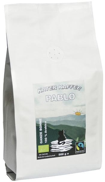 Kater Kaffee PABLO BIO Fairtrade