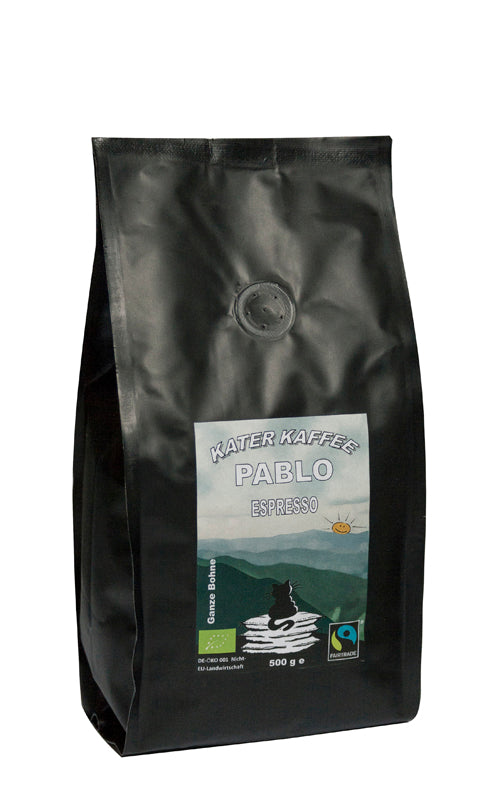 Kater Kaffee PABLO Espresso BIO Fairtrade